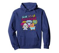 Sun Sea & Fuggler Vacay Vibes retrò Felpa con Cappuccio