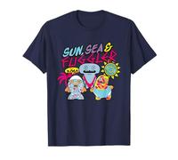 Sun Sea & Fuggler Vacay Vibes retrò Maglietta