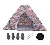 Sun Shade Protezione UV Foldable Awning Beach Shelter - Popup Tent | Impermeabile | Heavy Duty Canopy Instant Setup for Sports Events Festivals Outings Photography Backyard Party Farmers