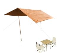 Sun Shade | Riparo Antivento | UV Portatile Per Uso Esterno | Copertura Picnic Impermeabile | Gazebo Da Spiaggia Da Campeggio Durevole Leggero Con Posta In Gioco E Configurazione Facile Per Giar