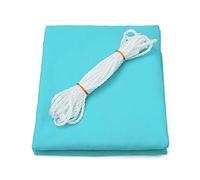 Sun Shade Sail baldacchino Rettangolo Sunlen Sunlen Waterproof 98% UV-Block Pergola Cover, per la da Sole, per Il Giardino Esterno Estate Balcone sul Cortile, Blu 2m/3m/4m/5m