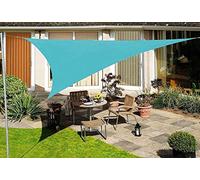 Sun Shade Sail Canopy Garden Garden Shadow, Piscina Waterproof Terp Terrace, Tela per Ombra per Auto Coperto - Triangolo Blu