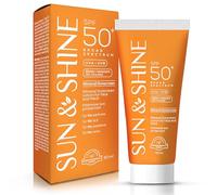 SUN & SHINE MINERAL SUNSCREEN LOTION: SPF50 Broad Spectrum UVA UVB, Face Neck Protection, Sunburn Cream Zinc Oxide, Sensitive Skin, 1,7 Oz