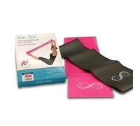 Sun & Sia YBP2 - Set di 2 Nastri di pilâtes Unisex Adulto, Rosa/Argento
