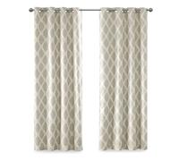 Sun Smart Blakesly - Tende oscuranti per finestra del patio, stampa ikat, con occhielli, decorazione per soggiorno, isolamento termico, blocco della luce, per camera da letto e appartamenti, 127 x
