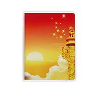 Sun Star - Diario con copertina morbida, motivo: bandiera ornamentale