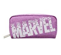 Sun-Star S1415883 Marvel - Astuccio portamatite glitterato, colore: Viola