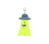 Sun-Star UFO Clear Flat Pouch rosa giallo verde blu S2338815 dal Giappone