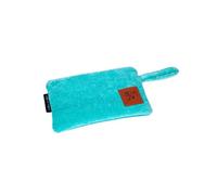 SUN&SURF Beauty case in riccio. Borsa multiuso con nastro da appendere. Morbido, leggero e foderato. Ideale per cellulari, costumi da bagno, infradito o cosmetici