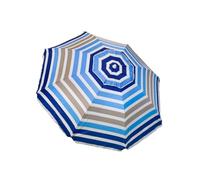 SUN & SURF Ombrellone da spiaggia Premium con ventilazione 220 cm Asta inclinabile Punta TWISTER e guarnizione a doppia sicurezza UPF 50+ UV