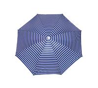 SUN & SURF Ombrellone TOP da spiaggia inclinabile, sistema SAFE and STABLE con protezione solare UPF50+, 180 cm, reclinabile e antivento, multicolore blu, 180 CM