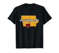 SUN VALLEY LAKE IOWA | IA Città Souvenir - US City State - Maglietta