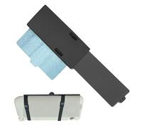 Sun Visor Extender for Car, Polarized Windshield Visor Extension, Automotive Sunshade Attachment with Lens, Side Panel for Clearer Vision and Glare Reduction