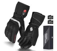 Sun Will Guanti Moto Riscaldati con Batteria Ricaricabile Impermeabile Uomo e Donna Scaldamani Guanti Elettrici Invernali per Ciclismo Sci Caccia Pesca Morbo di Raynaud Artrite S