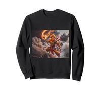 Sun Wukong, dio guerriero scimmia nella mitologia cinese Felpa