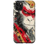 Sun Wukong Monkey King Feroce Modern Japanese Art Gift Custodia per iPhone 11 Pro Max