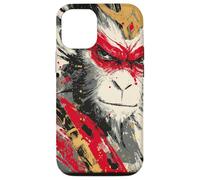 Sun Wukong Monkey King Feroce Modern Japanese Art Gift Custodia per iPhone 12/12 Pro