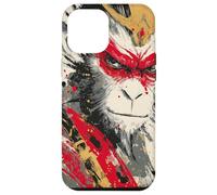 Sun Wukong Monkey King Feroce Modern Japanese Art Gift Custodia per iPhone 12 Pro Max