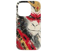 Sun Wukong Monkey King Feroce Modern Japanese Art Gift Custodia per iPhone 14 Pro