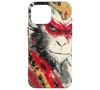 Sun Wukong Monkey King Feroce Modern Japanese Art Gift Custodia per iPhone 16 Pro Max