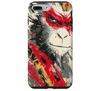 Sun Wukong Monkey King Feroce Modern Japanese Art Gift Custodia per iPhone 7 Plus/8 Plus