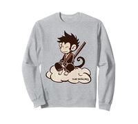 Sun Wukong su una nuvola Re Scimmia Leggenda cinese Felpa