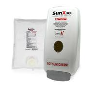 Sun X 30 - Dispenser da parete per lozioni (dispenser + sacca da 750 ml)