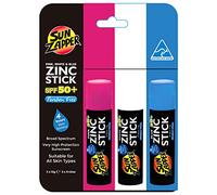 Sun Zapper Zinc Stick - Rosso, Bianco e Blue - SPF50 + - Altissima protezione solare