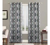 Sun Zero Burbank - Tenda a Pannello con Occhielli ad Alta efficienza energetica, 137,2 x 241,3 cm, Lino