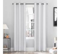 Sun Zero Cyrus Thermal - Coppia di tende oscuranti al 100%, 101,6 x 160 cm, colore: Bianco