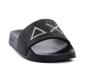 SUN68 11 SLIPPERS STRASS LOGO ciabatte Donna 39