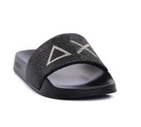 SUN68 11 SLIPPERS STRASS LOGO ciabatte Donna 40