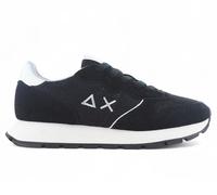 SUN68 Z35203 Sneakers Con Lacci In Tessuto/camoscio Da Donna NERO 40
