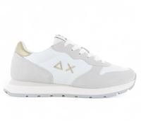 SUN68 Ally Gold Silver - Donna Sneakers Bianco Z35202-01 Scarpe Fashion NUOVO