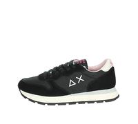 SUN68 Ally Solid Nylon Sneaker, Nero, 38 EU