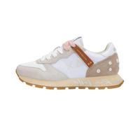 SUN68 Donna Sneakers Basse Z36207 Pelle Panna 37