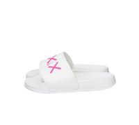 Sun68 Bambine e ragazze Ciabatta X36410K Bianco/Fucsia