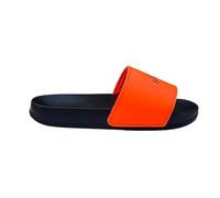 SUN68 Beach slippers logo 1164 nero/arancio fluo uomo Taglia scarpa: 44