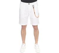 SUN68 Bermuda Uomo B33101 Pantaloncino Chino Fold Sun 68 (32, Bianco)