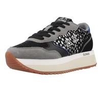 SUN68 Z44214 Big Ally Animaler Nero Grigio Scarpe Sportive per Donna in Nabuk e Tessuto (Taglia 40)