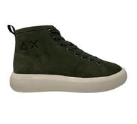 SUN68 Big Boy Midi Suede, Sneaker Uomo, Dunkles Militär, 43 EU