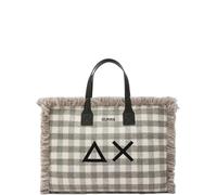 SUN68 Borsa a Mano Donna Cali Tartan Grigio X45213 Taglia Unica