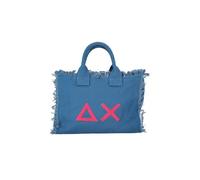 Borsa donna Sun 68 Canvas beach bag avio scuro BS25SU16 X35219 Media