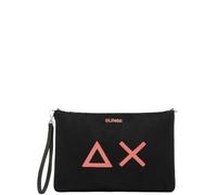 SUN68 Borsa Pochette Donna Corduroy Nero X45207 Taglia Unica