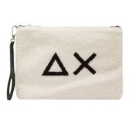 SUN68 Borsa Pochette Teddy X45223 Col.31 Bianco Panna