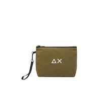 SUN68 Borsa Pochette Uomo Militare scuro W36101 Taglia Unica