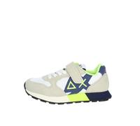SUN68 BOY'S JAKI FLUO Sneaker Bianca da bambino Z33313-01