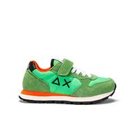 SUN68 BOY'S TOM SOLID Sneaker Verde fluo da bambino Z33301-61