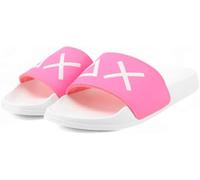 SUN68 CIabatta donna (bianco e fucsia, Sistema Taglie Calzature EU, Adulto, Donna, Numero, Media, 37)