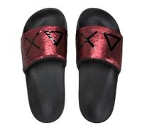 SUN68 Ciabatta X36203 Slippers Paillettes Beach Numero 38 Colore 71 Cacao